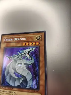Cyber Dragon Secret Rare YuGiOh Card! Limited Edition #CT03-EN002 Secret VLP - Image 4