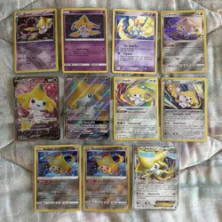 Pokemon TCG Jirachi Collection Lot Of 11 Cards Radiant Shining Team Up Promo - Image 1