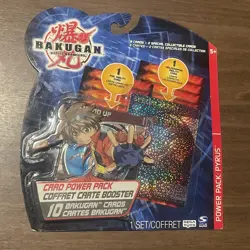 Bakugan 2008 Power Pack With DOOM card sealed unopen Pyrus - Image 1