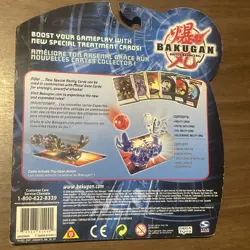 Bakugan 2008 Power Pack With DOOM card sealed unopen Pyrus - Image 3