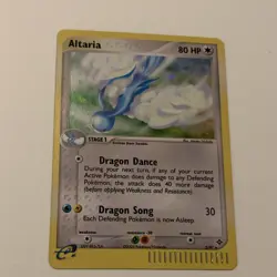 Pokemon TCG Altaria 2/97 EX Dragon Holo Rare 80 HP Dragon Card 2003 - Image 1