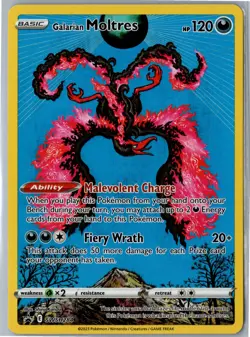 SWSH: Sword & Shield Promo Cards #SWSH284 Galarian Moltres - Image 1