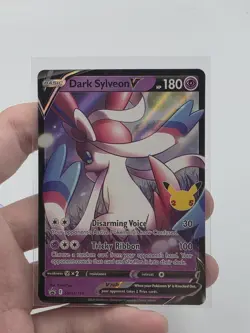 Dark Sylveon V SWSH134 SWSH: Sword & Shield Promo Cards Holo NM - Image 1