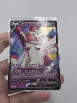 Dark Sylveon V SWSH134 SWSH: Sword & Shield Promo Cards Holo NM - Image 2