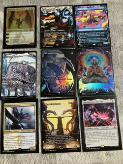 Big Magic The Gathering Lot W/ Lotr Commander Deck, Mythics And More! - Image 3