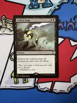 Aether Snap x1 Mtg New Capenna Commander - Image 1