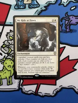 We Ride at Dawn x1 Mtg Commander: Outlaws of Thunder Junction - Image 1