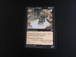 Harbinger of Night NM/LP [Mirage] #2 Mtg Magic Free Tracking! - Image 1