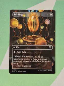 Sol Ring (Borderless) Commander Masters Regular - Image 1