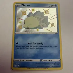 Snom SV033/SV122 Shining Fates: Shiny Vault Holo Rare Pokemon TCG - Image 1