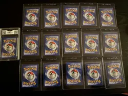 Pokemon Jungle No Symbol All Holos Lot 16 Cards Flareon GMA 10 Vaporeon Jolteon - Image 2
