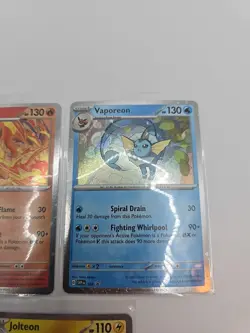 Pokemon TCG: Prismatic Evolutions Poster Collection2 Cosmos Holo Promos Set of 3 - Image 3