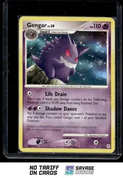 2007 Pokemon Diamond & Pearl Gengar #27/130 - Image 1