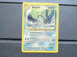 Kingdra 19/64 Neo Genesis Rare Pokemon Card Vintage Non-Holo - Image 1