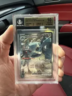 Pokemon Steven’s Metagross EX 289/217 SIR Ascended Heroes BGS 10 LOW POP! POP 4! - Image 1