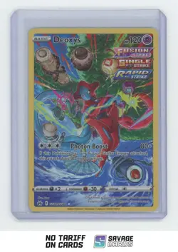2023 Pokemon SWSH Crown Zenith Deoxys #GG12/GG70 - Image 1