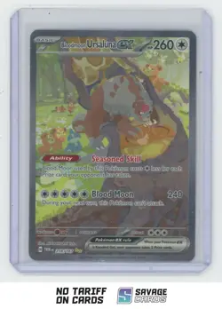 2024 Pokemon Twilight Masquerade Special Illus. Rare Bloodmoon Ursaluna ex - Image 1