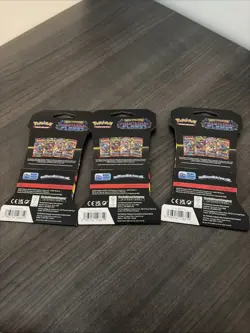 Pokemon Phantasmal Flames Booster Packs - FACTORY SEALED 3 Packs - Image 2