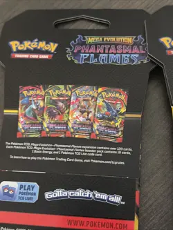 Pokemon Phantasmal Flames Booster Packs - FACTORY SEALED 3 Packs - Image 4
