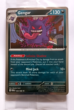 Gengar 050/088 EB Games Promo Sealed Pokemon - Image 1
