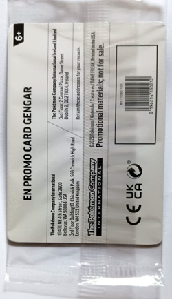 Gengar 050/088 EB Games Promo Sealed Pokemon - Image 2