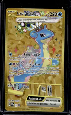 2023-25 Pokemon SV Black Star Promos - SVP EN Lapras ex #164 - Image 1