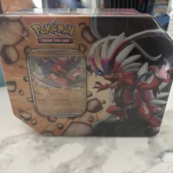 Pokemon Slashing Legends Koraidon EX Factory Sealed Tin – 5 Booster Packs TCG - Image 1