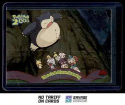 2000 Pokemon Topps The Moovie Foil There's A Storm Brewing #8 - Image 1