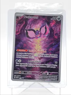 PECHARUNT 2024 POKEMON SCARLET & VIOLET BLACK STAR PROMO C #129 Q5716 - Image 1