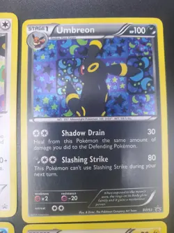Pokemon TCG Eeveelutions Promo Set BW87-94 Holo - Leafeon Damaged - Image 4