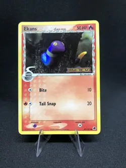 Ekans 47/101 Pokemon Dragon Frontiers Stamped Reverse Holo - Image 1