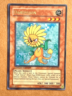 yugioh Dandylion JUMP-EN029 Ultra Rare Promo NM - Image 1