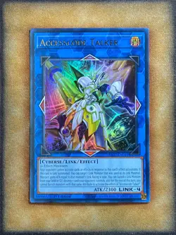 Yugioh Accesscode Talker RA02-EN044 Ultra Rare 1st Ed NM - Image 1