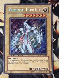 Yugioh: Elemental Hero Neos - CT03-EN001 - Secret Rare - Limited Edition - LP - Image 1