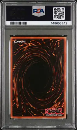 2002 YU-GI-OH! PROMO DDS-DARK DUEL STORIES #002 DARK MAGICIAN PSA 8 - Image 2