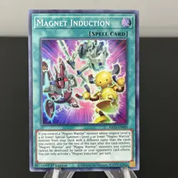 Yugioh - Magnet Induction - KICO-EN009 - Super Rare 1st Edition - Image 1