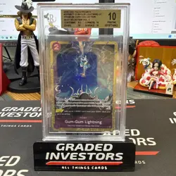 Gum-Gum Lightning One Piece BGS 10 - Gear 5 LuffyOP09-077 Best Selection Vol 4. - Image 1