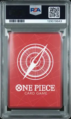 One Piece Monkey D. Luffy Leader #010 Dodgers Night Promo PSA 6 GRADED IN HAND! - Image 2