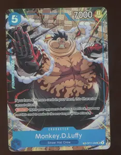 One Piece Monkey.D.Luffy - OP11-058 (TR) OP11-058 Carrying On His Will Foil - Image 1