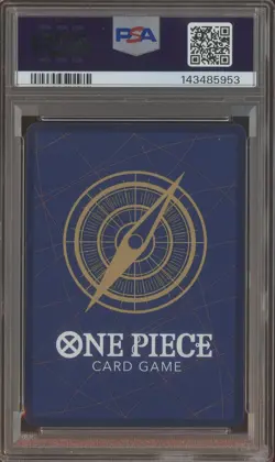 2025 One Piece OP13 EN Wanted Alternate Art #118 Monkey D Luffy PSA 10 GEM MINT - Image 2