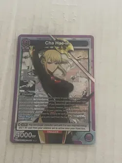 Union Arena Cha Hae-in UE17BT/SLG-1-011 (SR) - UE17BT: SOLO LEVELING (UE17BT) - Image 1