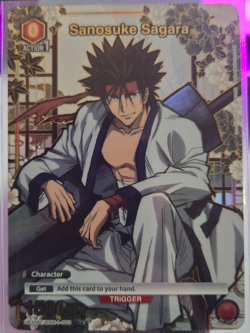 Union Arena Sanosuke Sagara UE11BT/RNK-1-073 (PAR) Ruroun Kenshin - Image 1