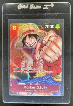 2024 One Piece EN Monkey D. Luffy Premium Card Collection BCG Fest #P-001 - Image 1