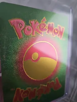 Pikachu V Rainbow Foil Fan Art Textured Collector Card 065/080 - Image 3