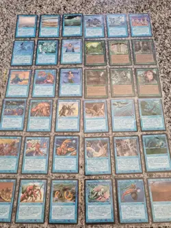 MTG FALLEN EMPIRE COMPLETE SET NM/LP 187 cards - Image 3