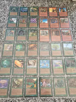 MTG FALLEN EMPIRE COMPLETE SET NM/LP 187 cards - Image 4
