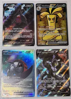 Pokemon Holo Card Lot - Regidrago V, Gholdengo EX, Iron Treads EX, Urshifu (4) - Image 1