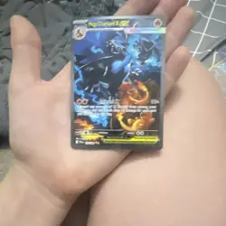 Pokemon Mega Charizard X EX Full Art Holo Card English TCG Flame 360 HP - Image 1