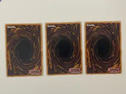 Yugioh - Despian Proskenion x 3 - 1st Edition LP - Plus Free Holographic Card - Image 2