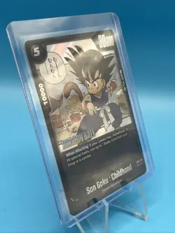 Son Goku : Childhood SB01-053 R Dragon Ball Super Card Game Fusion World - Image 2